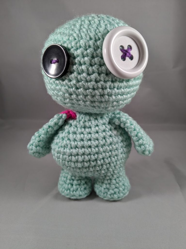 voodoo crochet doll