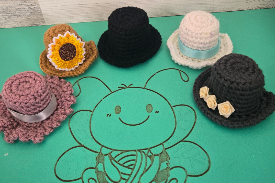 crochet top hat free pattern