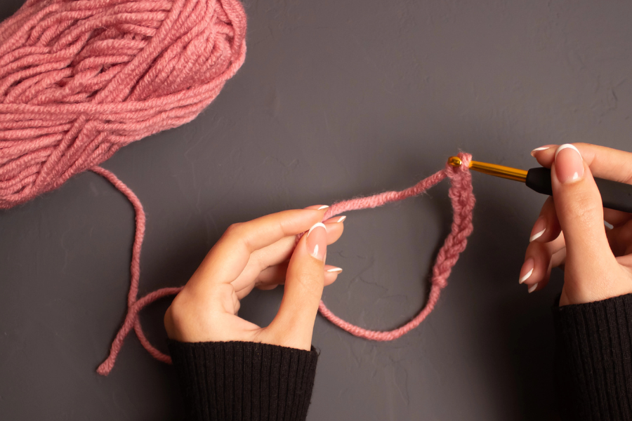 crochethandpositionforbeginners