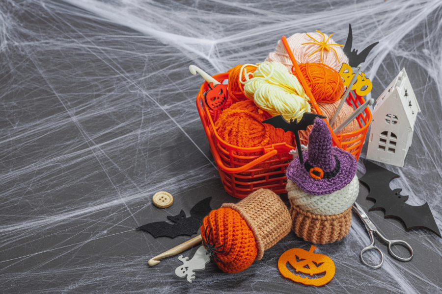 crochet halloween decorations patterns free