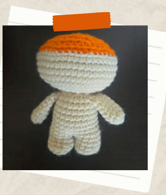 Halloween crochet witch doll amigurumi pattern.